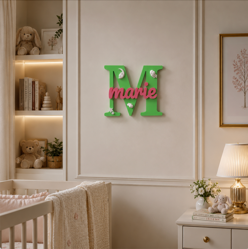 Custom 3D Name Sign