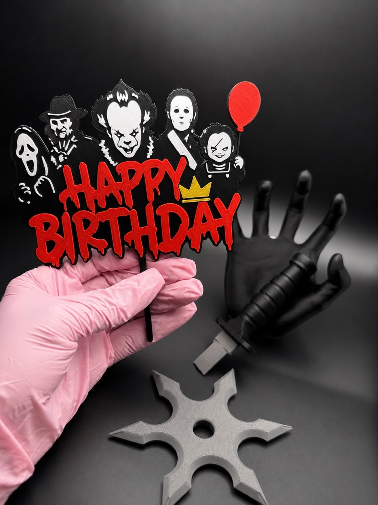 Custom 3D Printed Cake Toppers