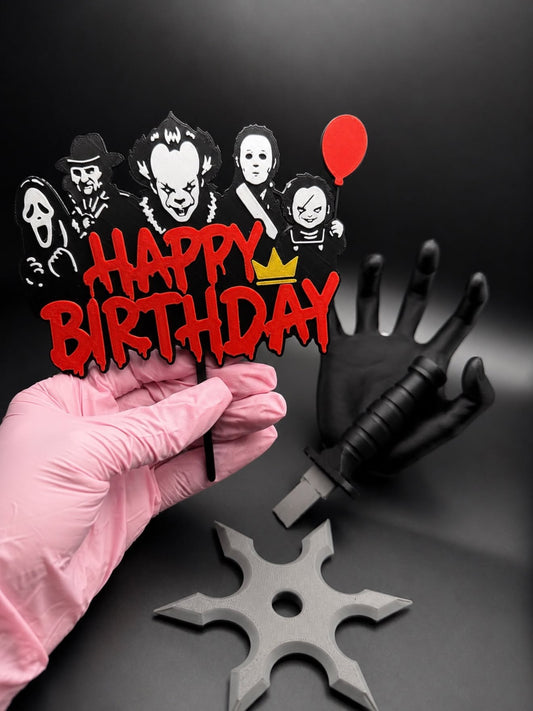 Custom 3D Printed Cake Toppers